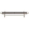 House Doctor Wally Wandregale 80 cm, Antikes Messingfinish/Schwarz