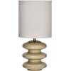 House Doctor Step Tischlampe H66 cm, Sand/Naturweiß