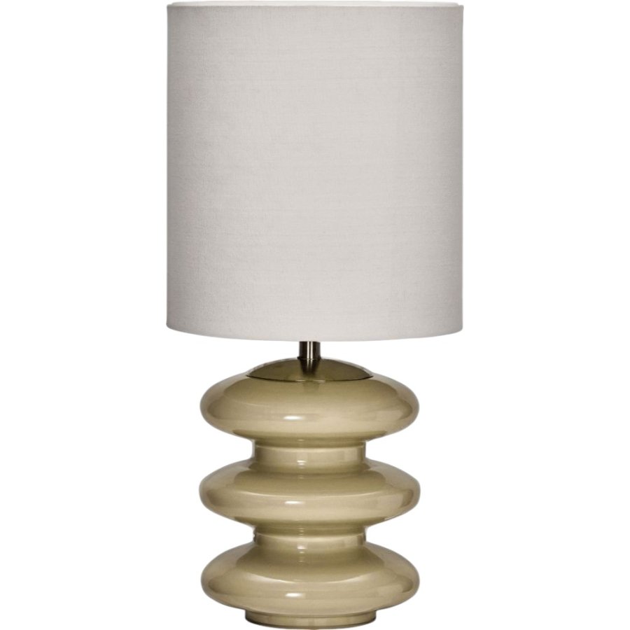 House Doctor Step Tischlampe H66 cm, Sand/Naturweiß