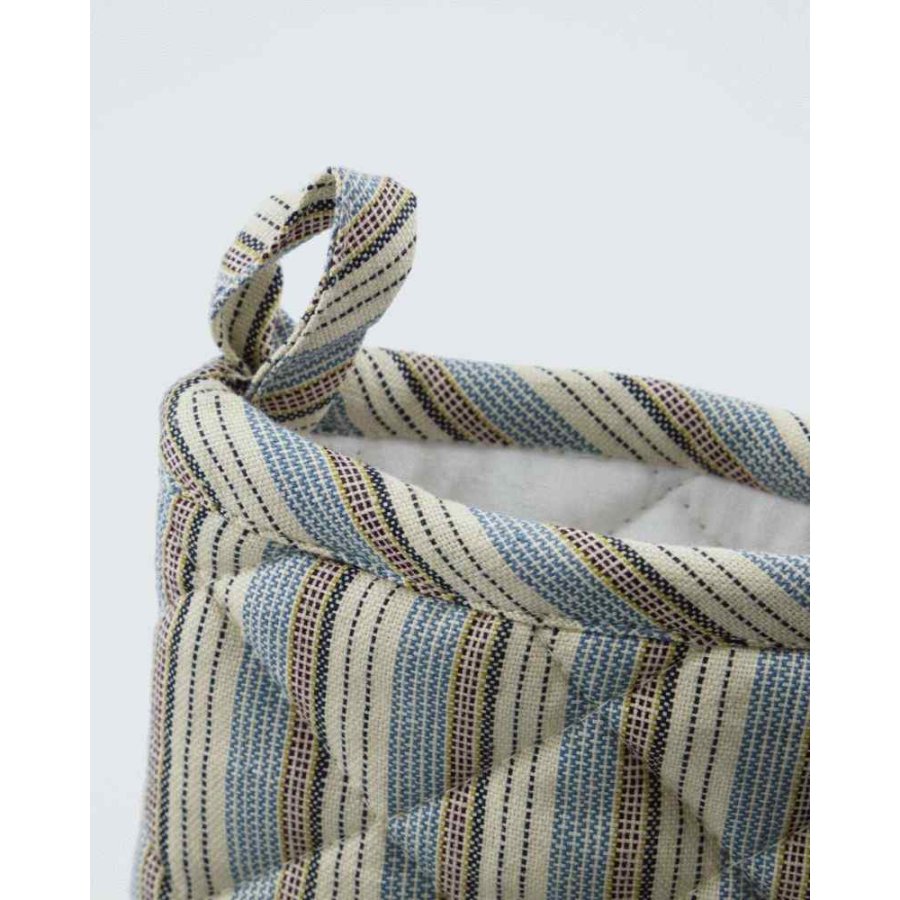 House Doctor Chef Ofenhandschuh 2er Set, Blau/Sand
