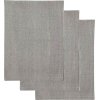 House Doctor Cook Geschirrtuch 3er Set 55x70 cm, Dunkelgrau