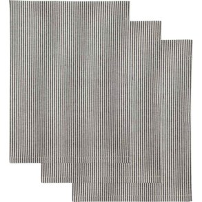 House Doctor Cook Viskestykke 3 stk. 55x70 cm, Mrkegr