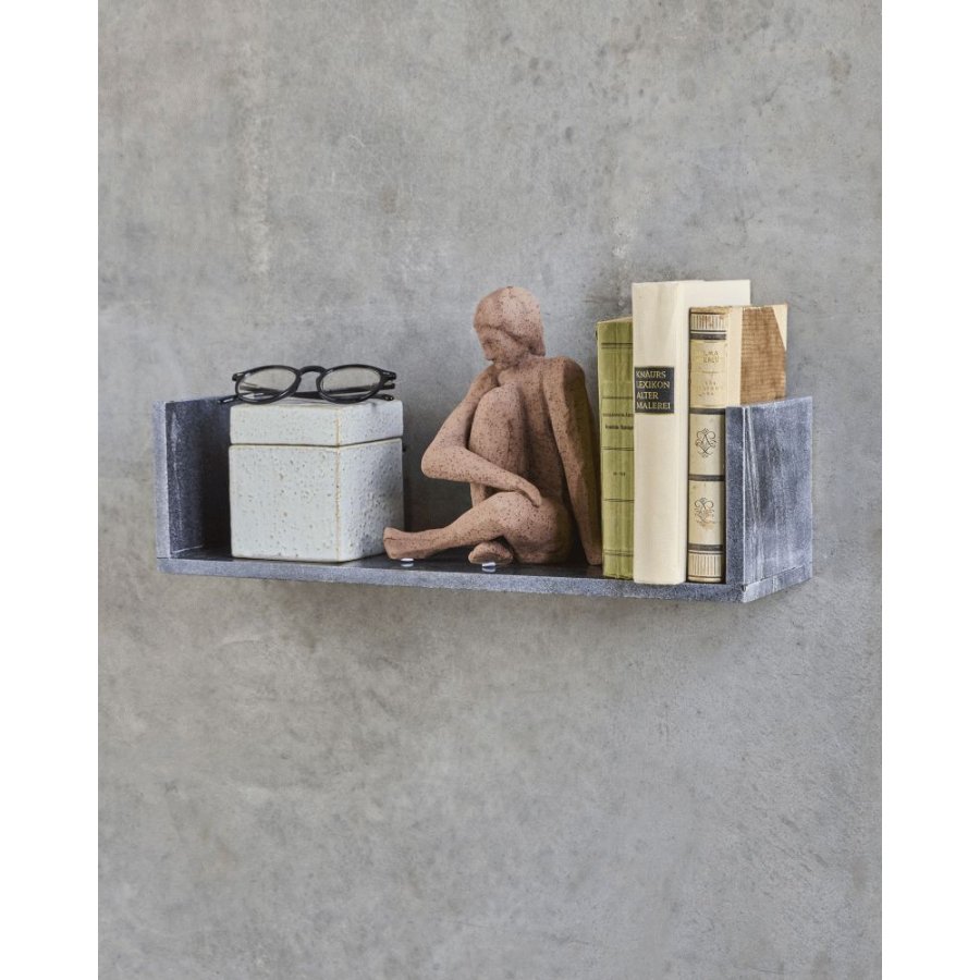 House Doctor Marr Wandregalee 50 cm, Schwarz