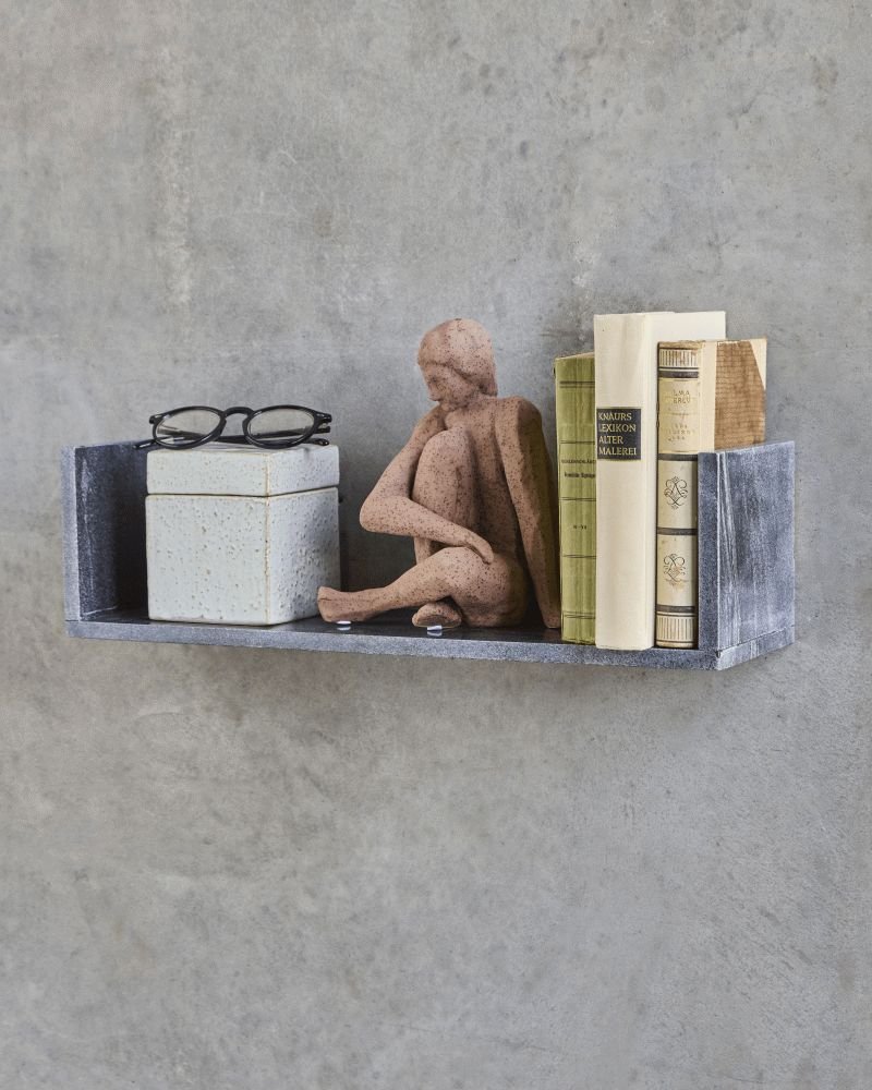 House Doctor Marr Wandregalee 50 cm, Schwarz