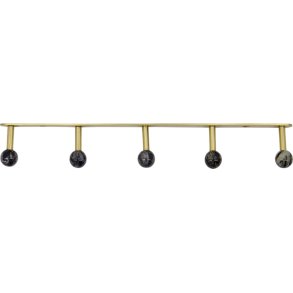 House Doctor Ball Wandgarderobe 35 cm, Schwarz