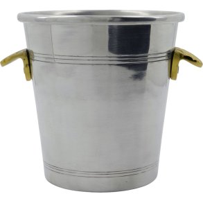 House Doctor Vind Weinkhler H20 cm, Antikes Silberfinish