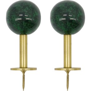 House Doctor Ball Kleiderhaken 2er Set 4 cm, Grn