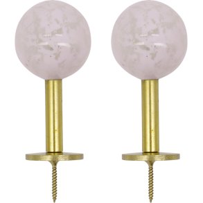 House Doctor Ball Haken 2er Set 2 cm, Rosa