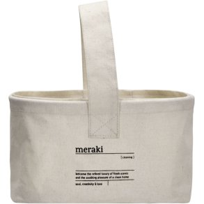 Meraki Clean Korb 16,5x25 cm, Wei