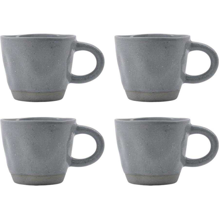 House Doctor Vida Becher 4er Set 29 cl, Hellblau