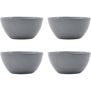 House Doctor Vida Schale 4er Set 12 cm, Hellblau