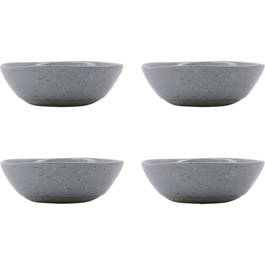 House Doctor Vida Schale 4er Set 8,8 cm, Hellblau