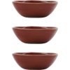 House Doctor Diva Schale 3er Set 8,5 cm, Rot