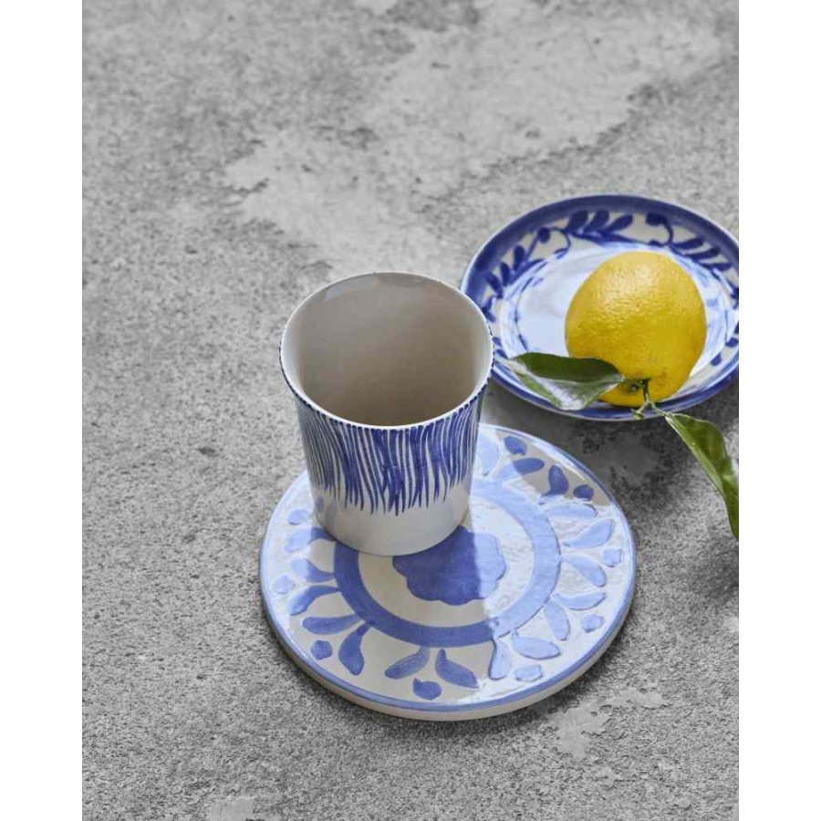 House Doctor Diva Becher 2er Set 25 cl, Blau