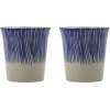 House Doctor Diva Becher 2er Set 25 cl, Blau