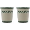 House Doctor Diva Becher 2er Set 25 cl, Grün