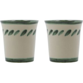 House Doctor Diva Becher 2er Set 25 cl, Grn