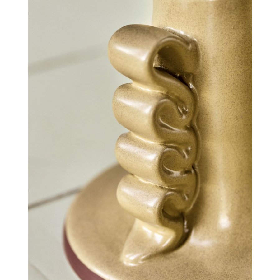House Doctor Diva Teelichthalter H9,5 cm, Sand