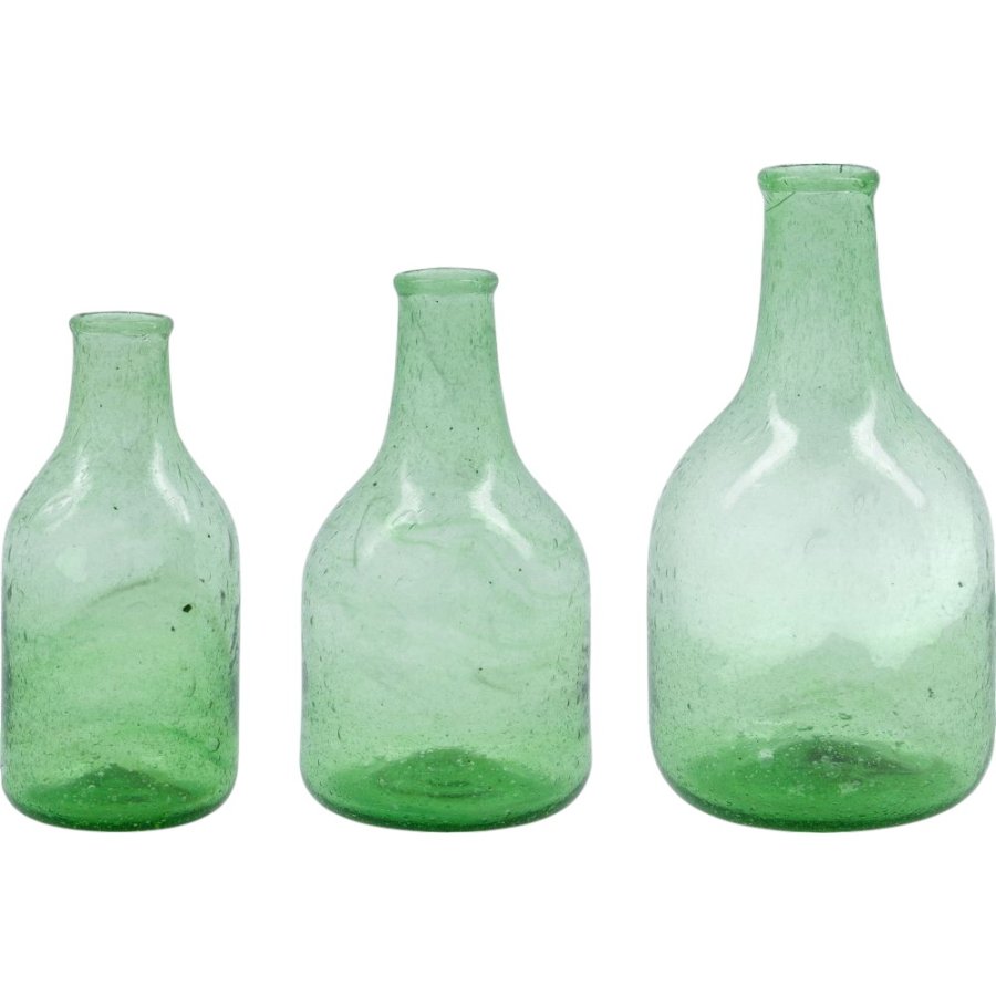 House Doctor Vase 3er Set, Grün