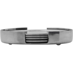 House Doctor Glasuntersetzer 4er Set, Silberfinish