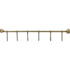 House Doctor Hooks Wandgarderobe 60,5 cm, Messing