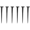 House Doctor Wall Kleiderhaken 6er Set 8 cm, Schwarz