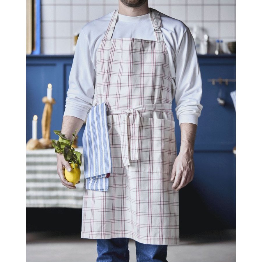 Nicolas Vahé Chef Schürze, Rot