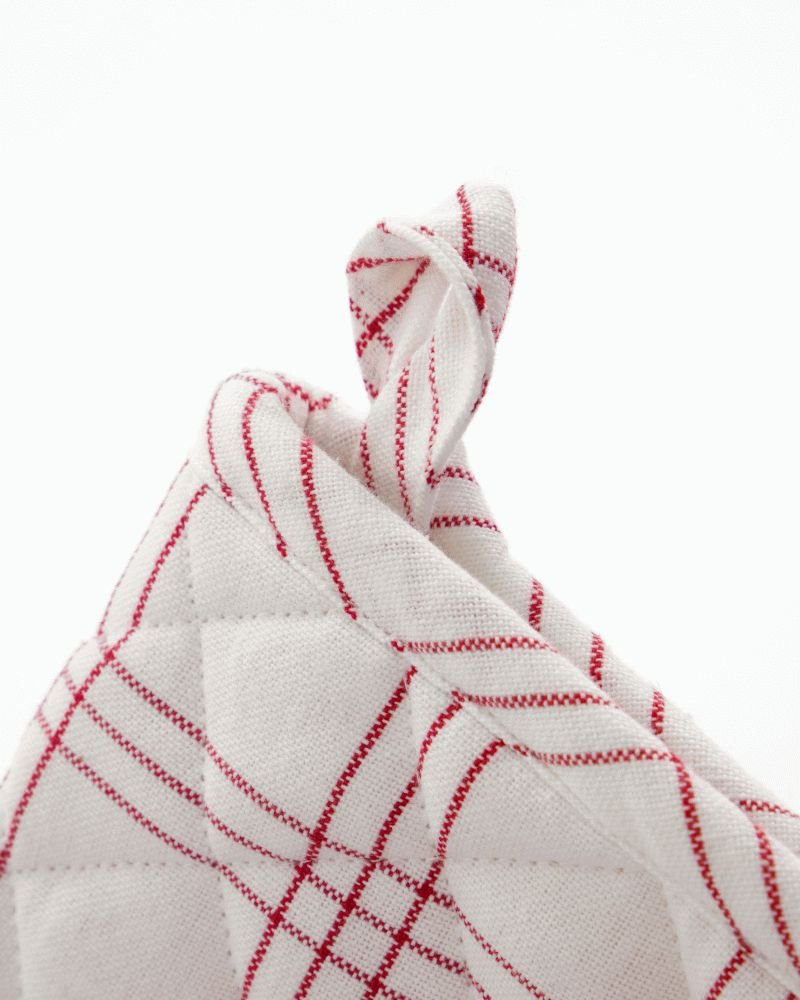 Nicolas Vahé Chef Ofenhandschuh 2er Set 33 cm, Rot