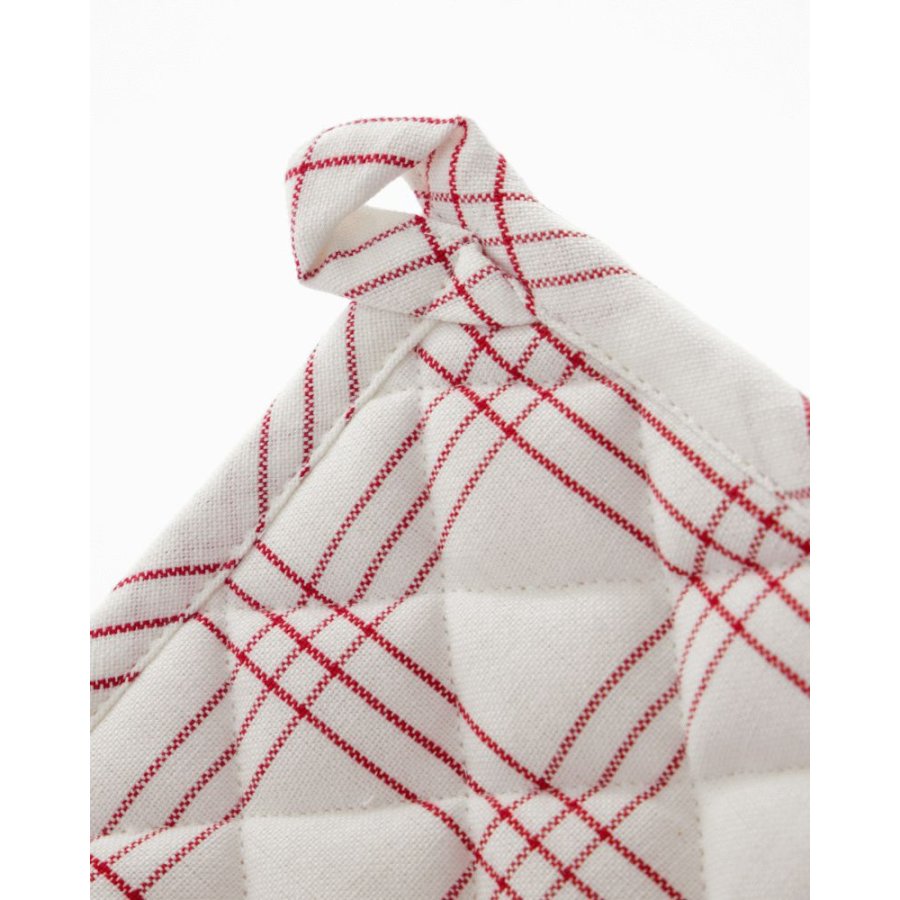 Nicolas Vahé Chef Topflappen 2er Set 22,5x22,5 cm, Rot