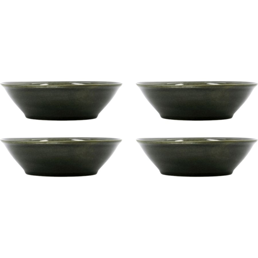 Nicolas Vahé Hala Schalen 4er Set 17 cm, Grün