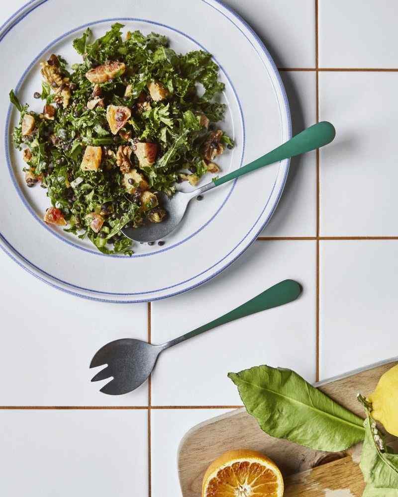 Nicolas Vahé Salatbesteck 2-teilig 20 cm, Grün