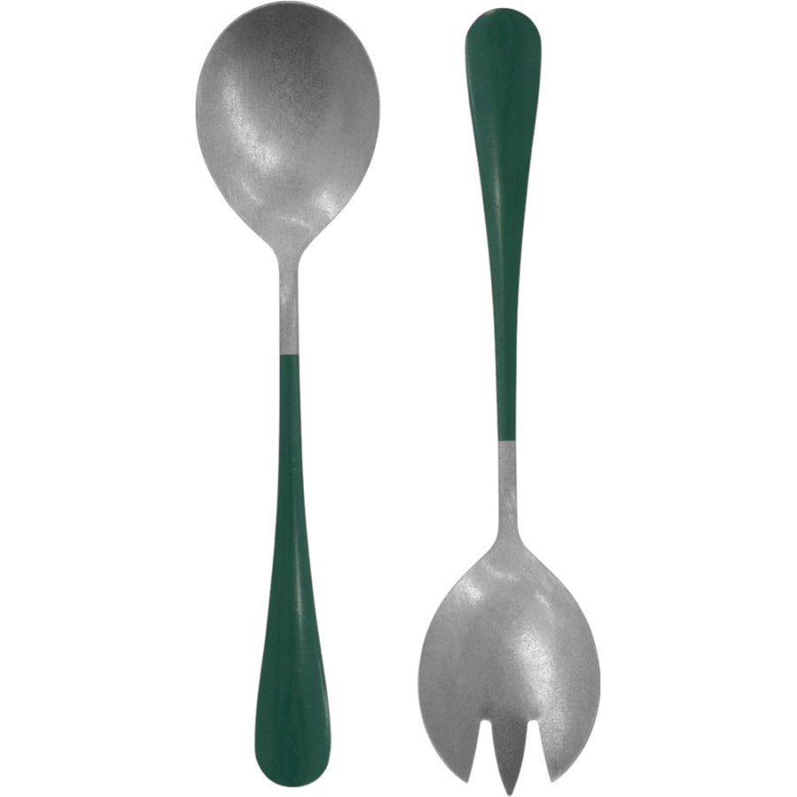 Nicolas Vahé Salatbesteck 2-teilig 20 cm, Grün