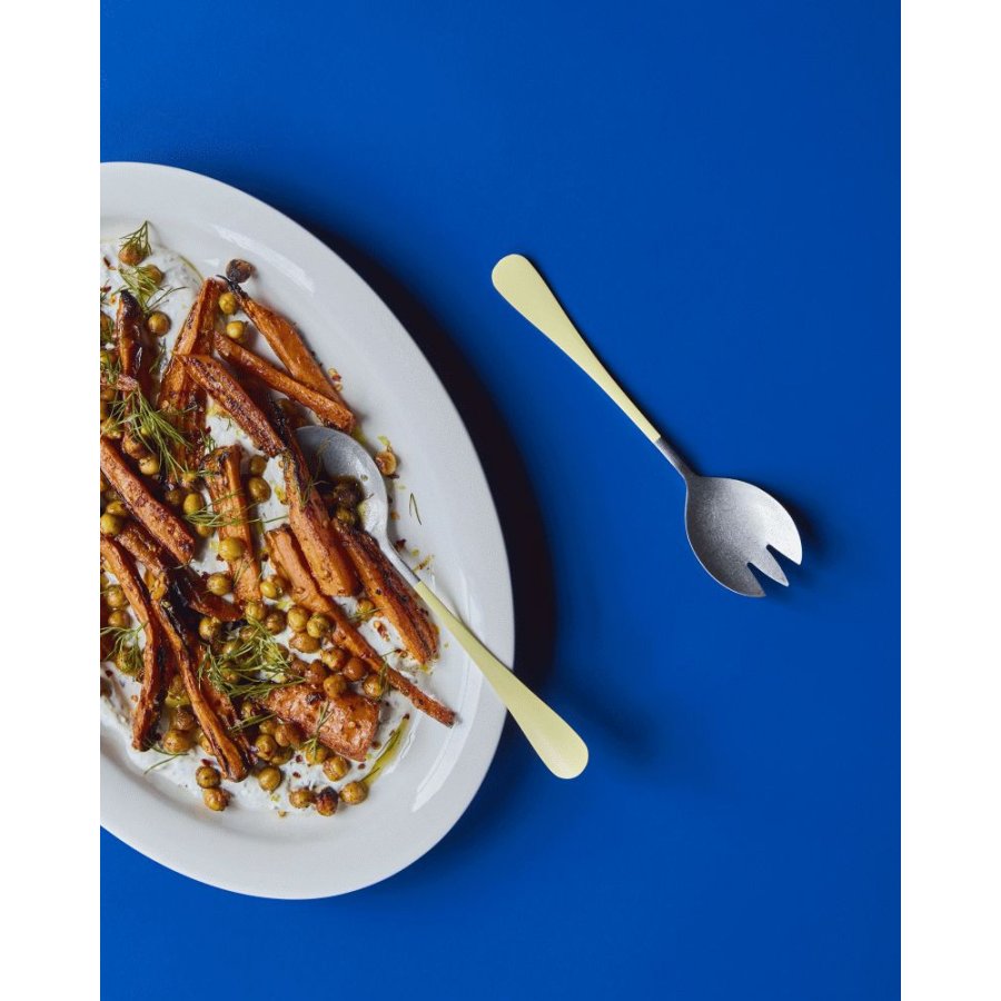 Nicolas Vahé Salatbesteck 2-teilig 20 cm, Gelb