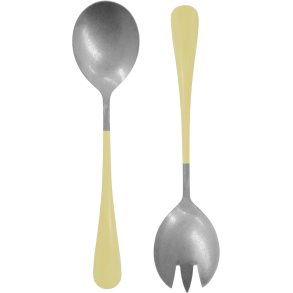 Nicolas Vah Salatbesteck 2-teilig 20 cm, Gelb
