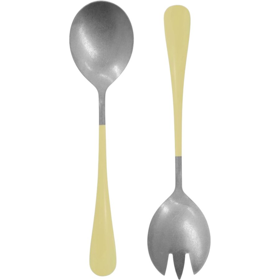 Nicolas Vahé Salatbesteck 2-teilig 20 cm, Gelb
