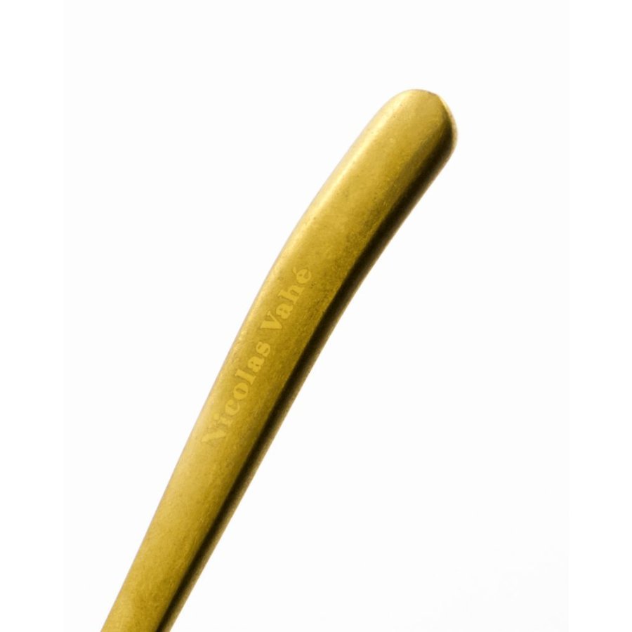 Nicolas Vahé Teelöffel 4er Set, Antikes Goldfinish