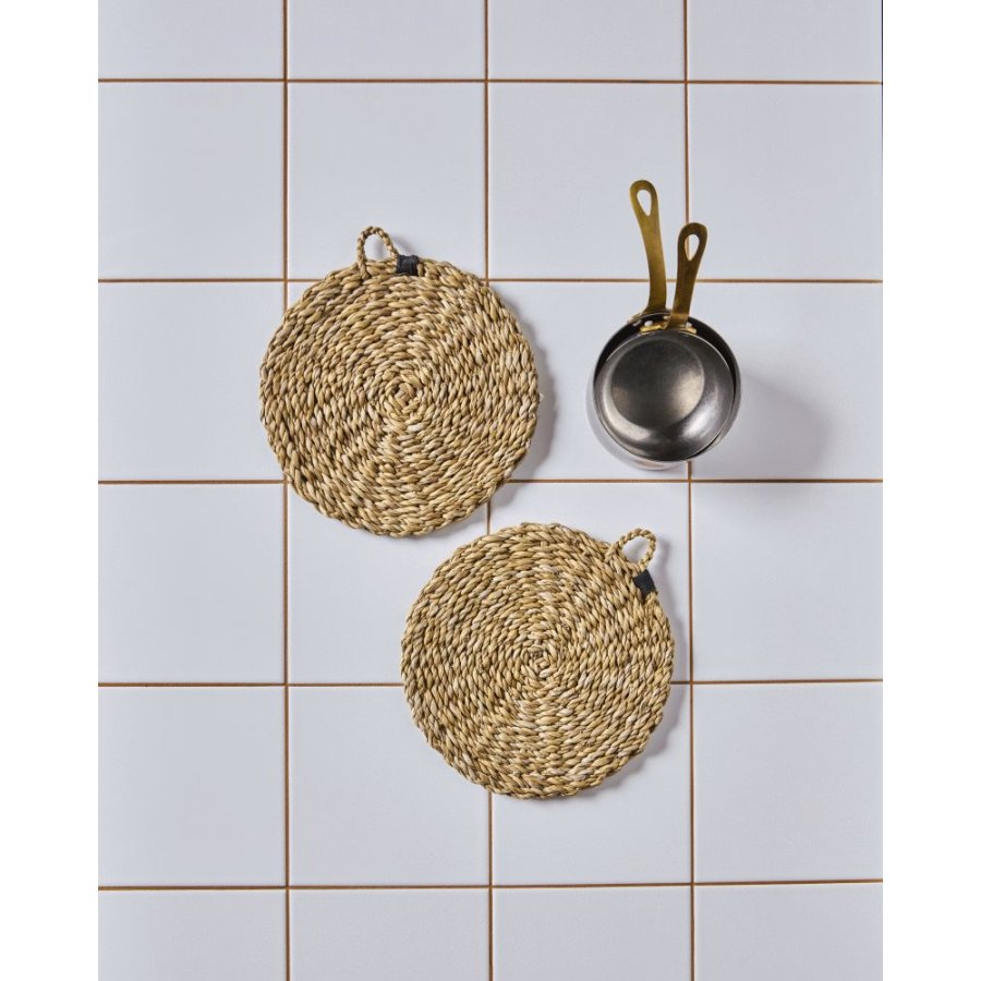 Nicolas Vahé Topfuntersetzer 2er Set 20 cm, Seegras