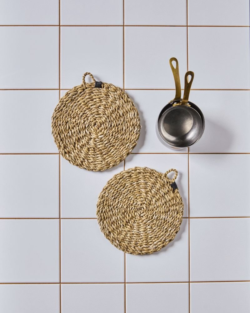 Nicolas Vahé Topfuntersetzer 2er Set 20 cm, Seegras