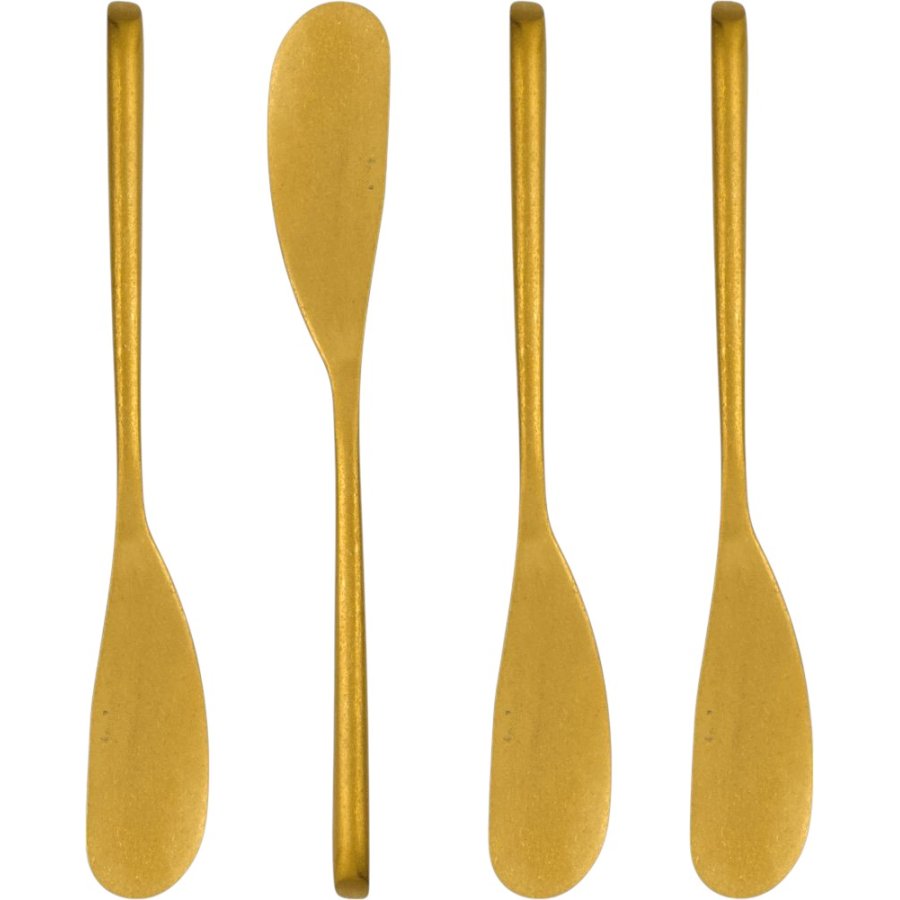 Nicolas Vahé Streichmesser 4er Set, Antikes Goldfinish