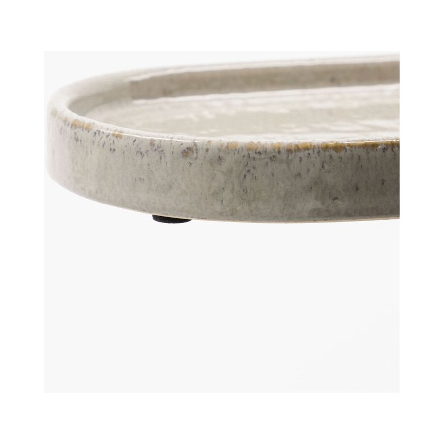Meraki Datura Tablett 20 cm, Shellish Grey