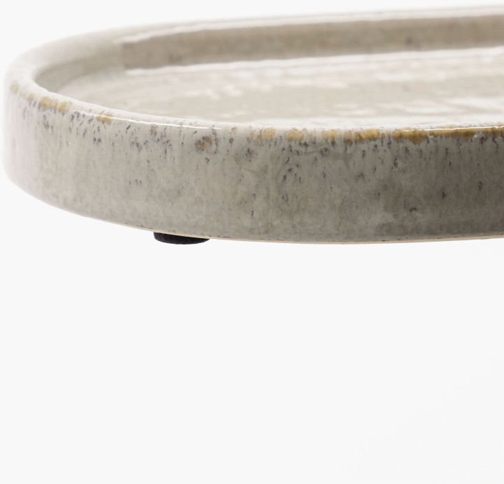 Meraki Datura Tablett 20 cm, Shellish Grey