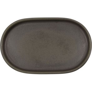 Meraki Datura Tablett 20 cm, Dunkelgrau