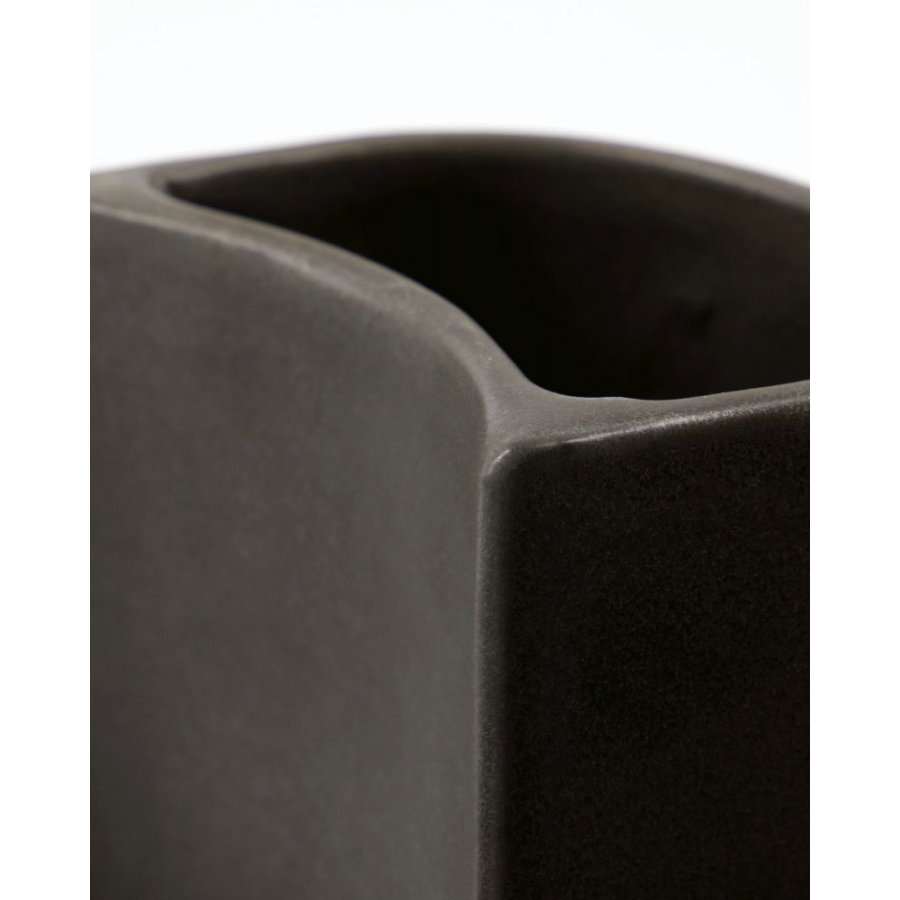 Meraki Datura Bürsten- und Seifenhalter H12,5 cm, Dunkelgrau