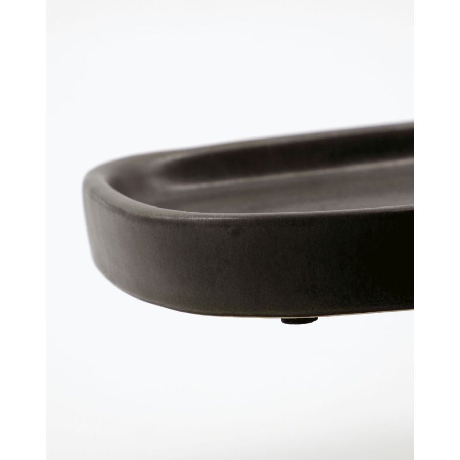 Meraki Datura Tablett 24,5 cm, Dunkelgrau