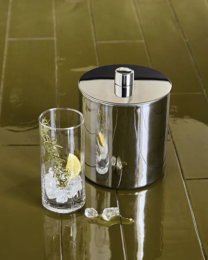 House Doctor Kett Eiseimer 2 L, Silberfinish