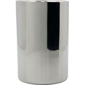 House Doctor Kett Weinkhler H18 cm, Silberfinish