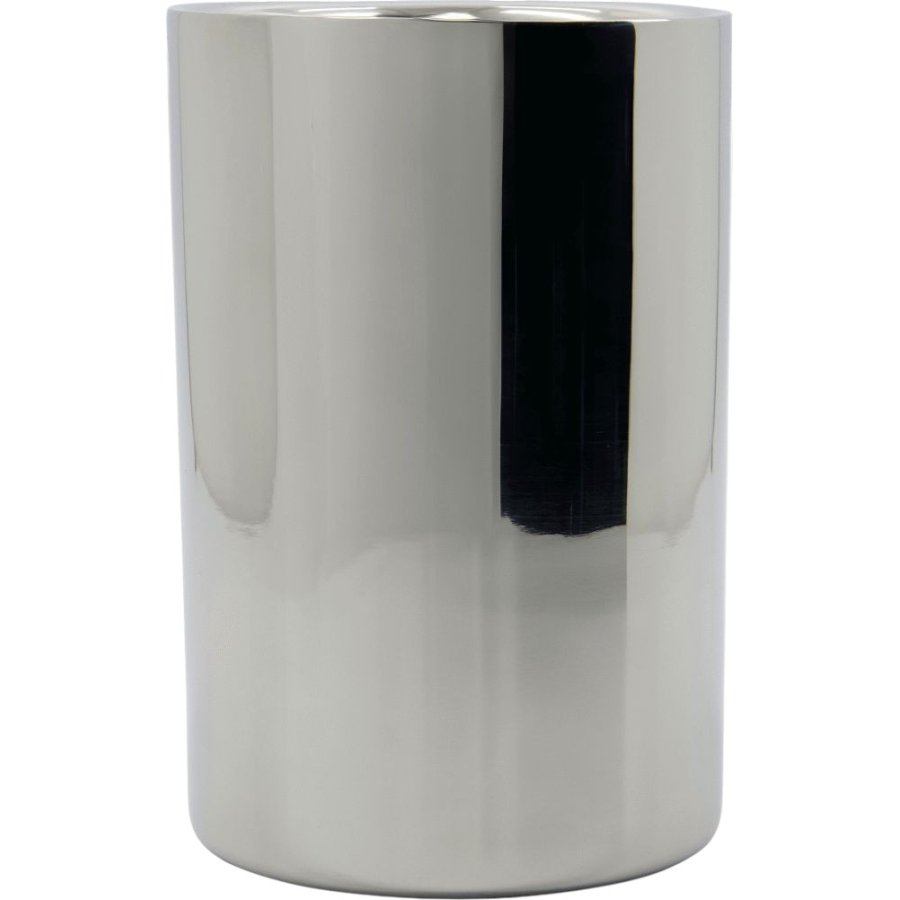 House Doctor Kett Weinkühler H18 cm, Silberfinish
