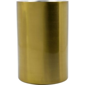 House Doctor Kett Weinkhler H18 cm, Antikes Messingfinish