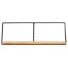 House Doctor Wired Wandregal 70x25 cm, Natur
