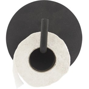 House Doctor Text Toiletpapirholder, Sort